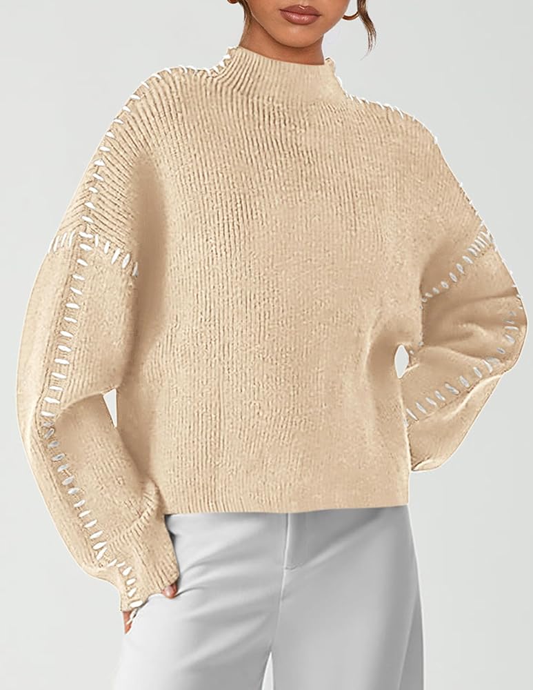 PRETTYGARDEN Women's Chunky Knit Sweaters 2025 Fall Long Sleeve